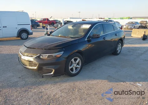 2016 Chevrolet Malibu Ls из США, поврежденный, VIN 1G1ZB5ST7GF182916